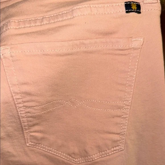 Lucky Brand Women's Lolita Skinny Jeans in Mauve Pink - Picture 9 of 10